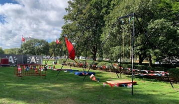 14 - 17 uur: Aerial Playground - Ell Circo D'ell Fuego 